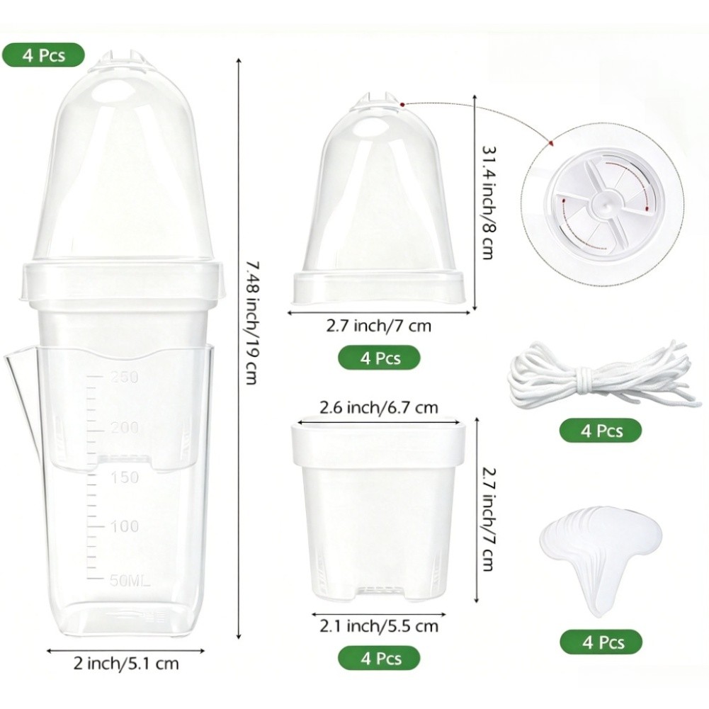 Humidity Dome Kit - Kit de Propagación con Autorriego, Domo